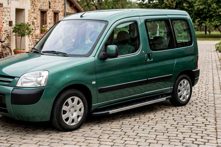 Peugeot Partner 1996–2008 Sidosteg Duru (2 st, aluminium) Image
