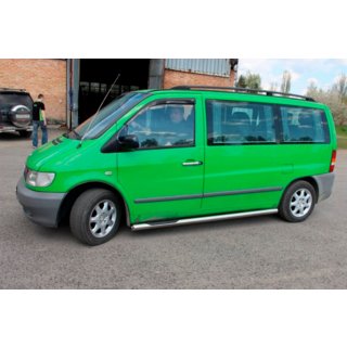 Sidorör (2 st, rostfritt) Mercedes Vito W638 1996–2003 foto 3