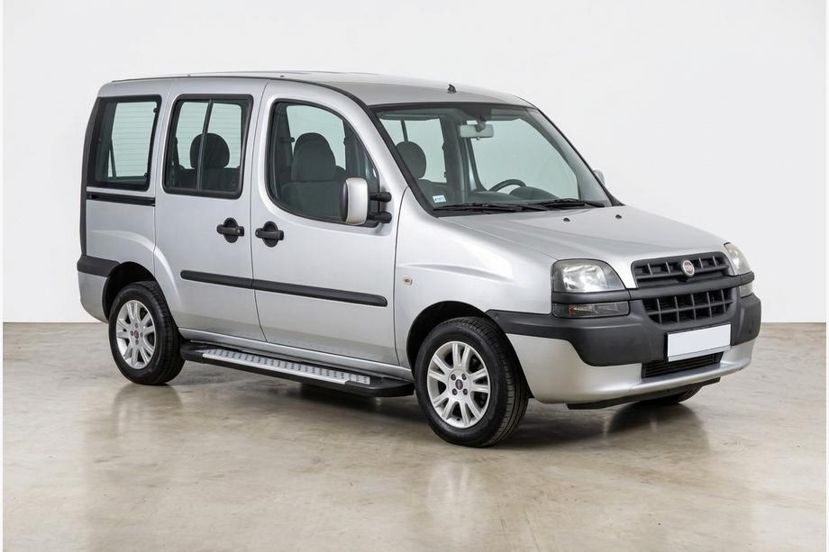 Fiat Doblo I 2001–2005 Sidosteg Allmond Grey (2 st, aluminium) Image