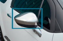 Citroen DS-3 2009–2016 Spegelkåpor (2 st, rostfritt stål) OmsaLine – italienskt rostfritt stål foto 2