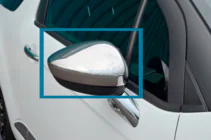 Citroen DS-3 2009–2016 Spegelkåpor (2 st, rostfritt stål) foto 2