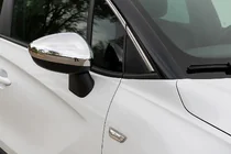 Citroen DS-3 2009–2016 Spegelkåpor (2 st, rostfritt stål) foto 5