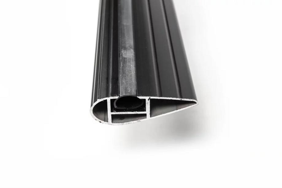 Mitsubishi ASX 2010–2023 Takräckesbågar för fasta monteringspunkter, låsbara Wingbar V3 (2 st.) Svarta Foto 11