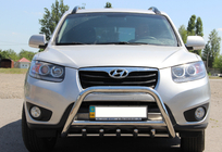 Hyundai Santa Fe 2 2006–2012 Frontbåge WT003 (rostfritt stål) foto 1