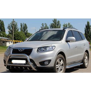 Frontbåge WT003 (rostfritt stål) Hyundai Santa Fe 2 2006–2012 foto 4