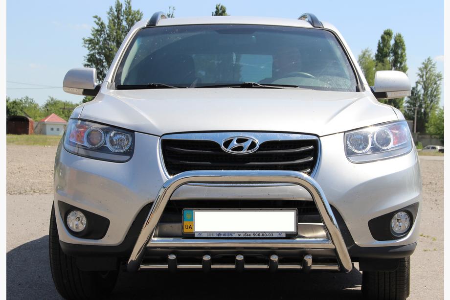 Hyundai Santa Fe 2 2006–2012 Frontbåge WT003 (rostfritt stål) Image