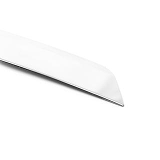 List ovanför registreringsskylten (rostfritt stål) foto 4