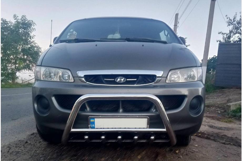 Hyundai H200, H1, Starex 1998–2007 Frontbåge WT003 (rostfritt stål) Foto 1
