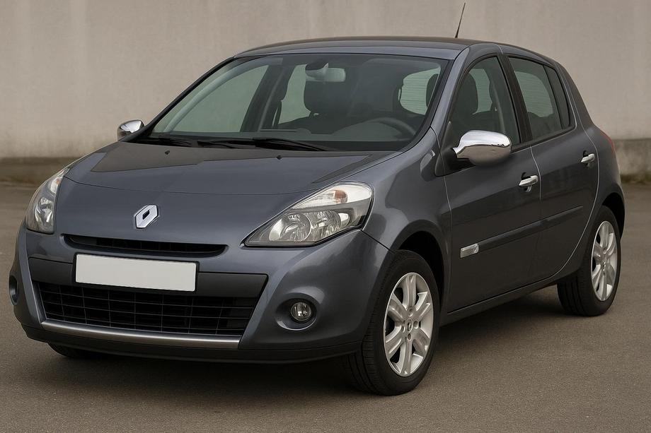 Renault Clio III 2005–2012 Spegelkåpor (2 st, rostfritt stål) Image