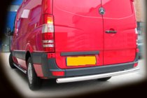 Mercedes Sprinter W906 2006–2018 Bakre skyddsbåge AK002 (rostfritt stål) foto 2
