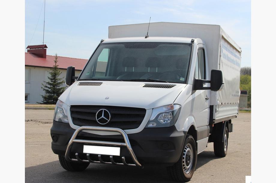 Mercedes Sprinter W906 2006–2018 Frontbåge WT003 (rostfritt stål) 60 mm, utan text Foto 7
