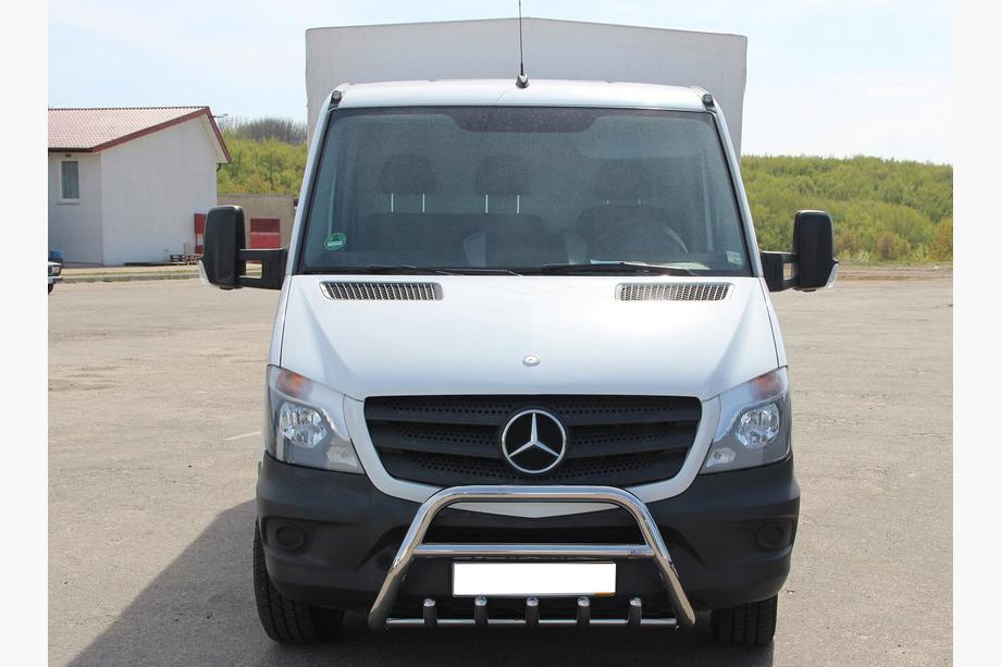 Mercedes Sprinter W906 2006–2018 Frontbåge WT003 (rostfritt stål) 60 mm, utan text Foto 8