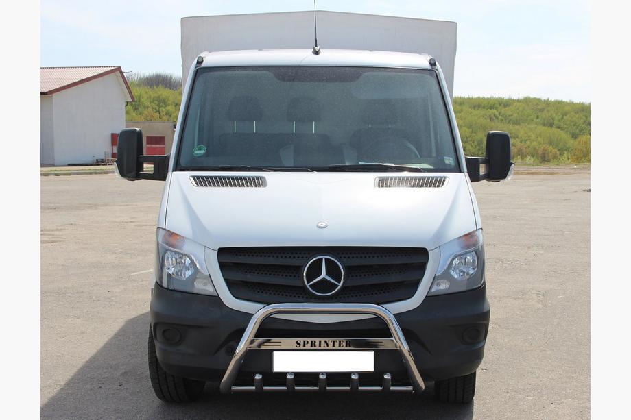 Mercedes Sprinter W906 2006–2018 Frontbåge WT003 (rostfritt stål) 60 mm, utan text Foto 3