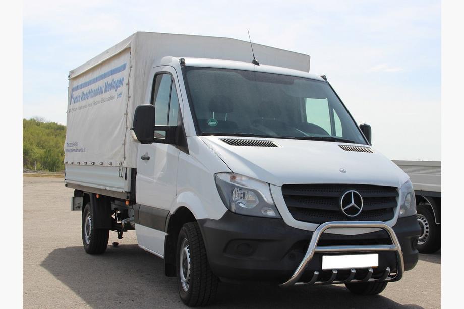 Mercedes Sprinter W906 2006–2018 Frontbåge WT003 (rostfritt stål) 60 mm, utan text Foto 9