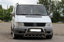 Mercedes Vito W638 1996–2003 Frontbåge WT003/4 (rostfritt stål) utan text, 51 mm foto 4
