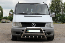 Mercedes Vito W638 1996–2003 Frontbåge WT003/4 (rostfritt stål) utan text, 51 mm foto 3