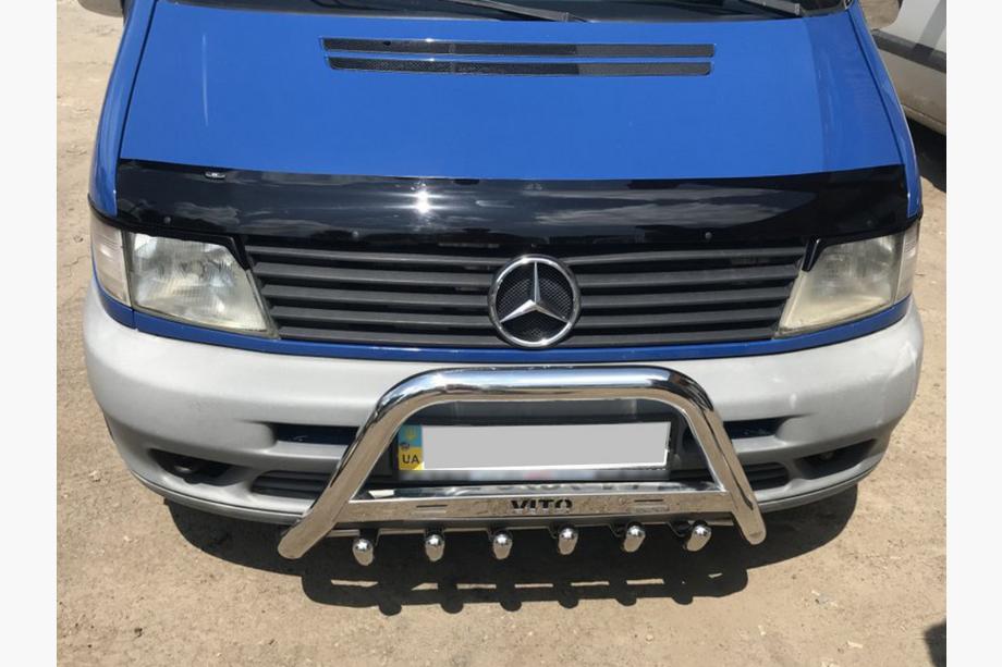 Mercedes Vito W638 1996–2003 Frontbåge WT003/4 (rostfritt stål) utan text, 51 mm Image