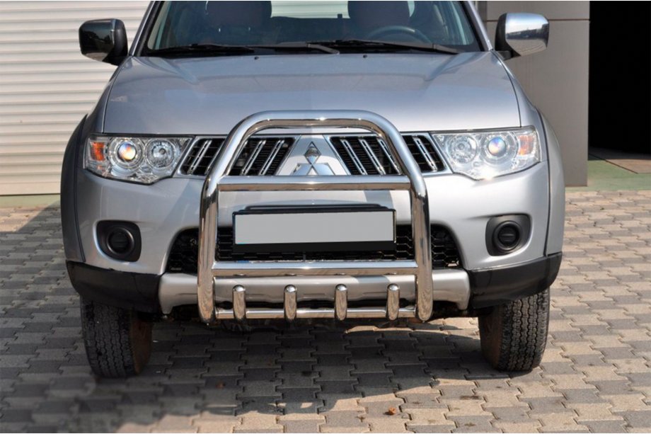 Mitsubishi L200 2006–2015 Frontbåge QT007 (rostfritt stål) Image