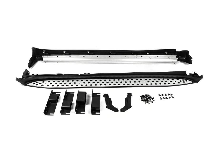 Mercedes ML W164 2005–2011 OEM sidosteg (2 st, aluminium) Foto 16