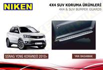 SsangYong Korando 2010–2019 Sidosteg Niken BMW style (2 st, aluminium) foto 2