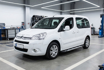 Citroen Berlingo 2008–2018 Sidosteg Sunrise (2 st, aluminium) foto 1