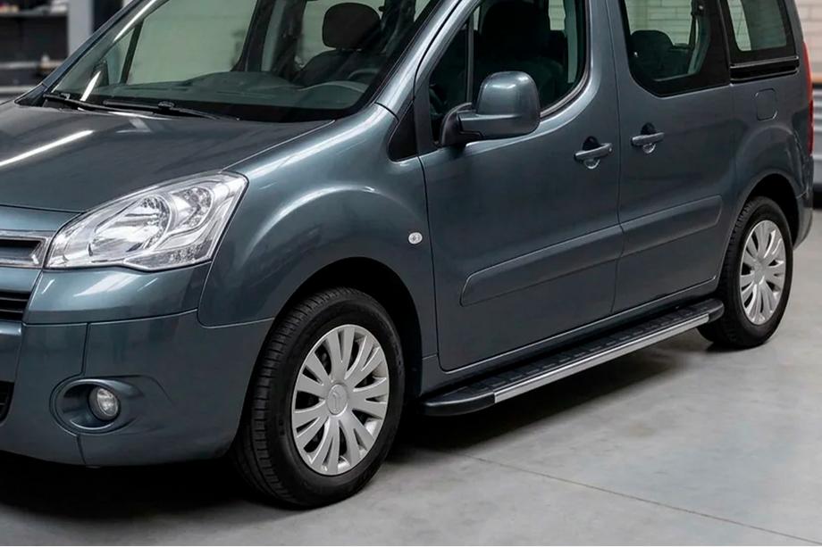 Peugeot Partner Tepee 2008–2018 Sidosteg Duru (2 st, aluminium) Image