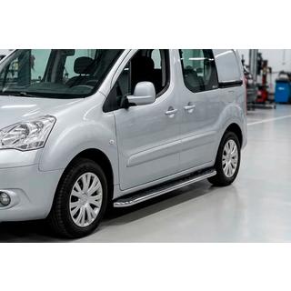 Sidosteg Maydos V1 (2 st, aluminium ↗ rostfritt stål) Peugeot Partner Tepee 2008–2018 foto 1