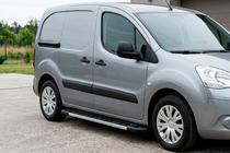 Peugeot Partner Tepee 2008–2018 Sidosteg RedLine V1 (2 st, aluminium) foto 1
