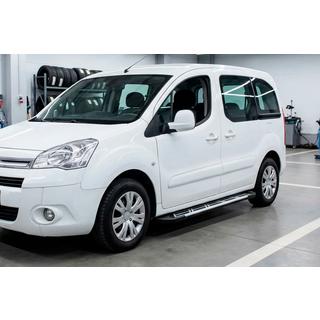 Sidosteg Sunrise (2 st, aluminium) Peugeot Partner Tepee 2008–2018 foto 1