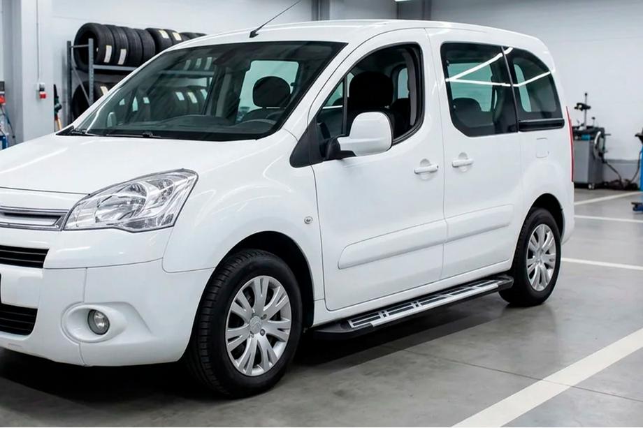 Peugeot Partner Tepee 2008–2018 Sidosteg Sunrise (2 st, aluminium) Image