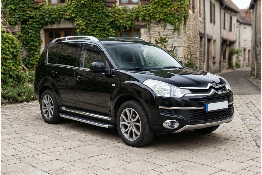 Citroen C-Crosser 2007–2013 Sidosteg Fullmond (2 st, aluminium) Image