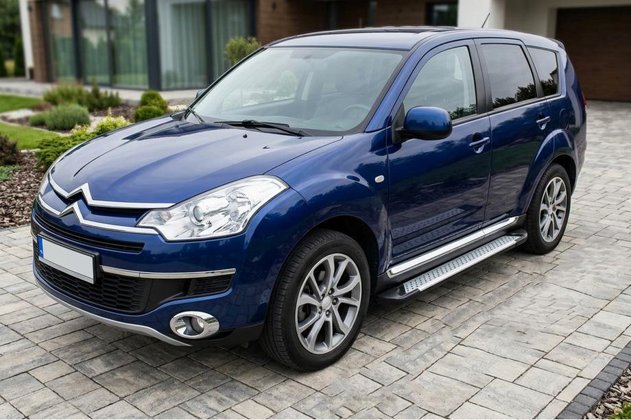 Citroen C-Crosser 2007–2013 Sidosteg Allmond (2 st, aluminium) Image