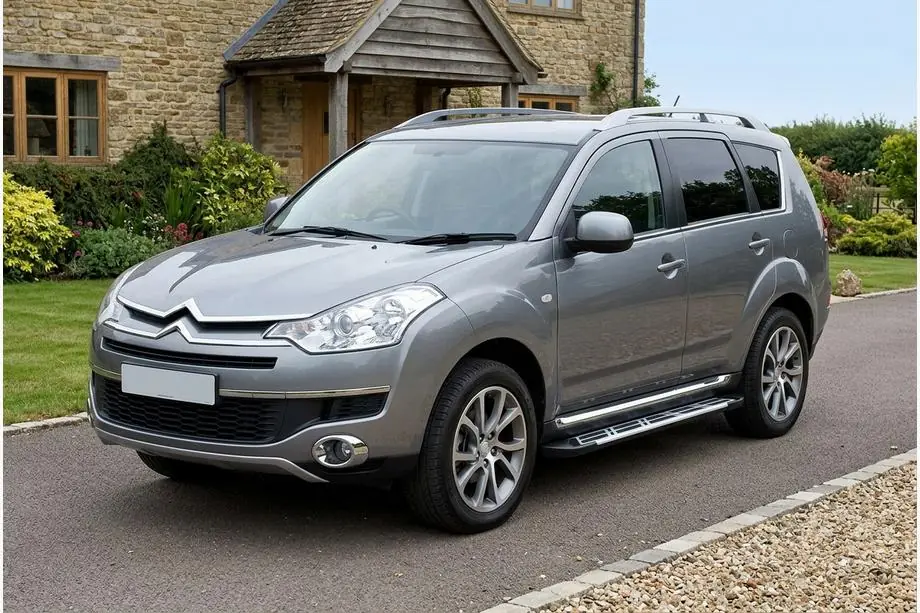 Citroen C-Crosser 2007–2013 Sidosteg Sunrise (2 st, aluminium) Image