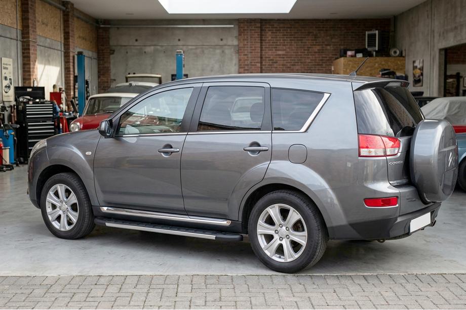 Citroen C-Crosser 2007–2013 Sidosteg Duru (2 st, aluminium) Image