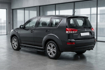 Citroen C-Crosser 2007–2013 Sidosteg Bosphorus Black (2 st, aluminium) foto 1