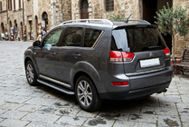 Citroen C-Crosser 2007–2013 Sidosteg Tayga (2 st, aluminium) foto 1
