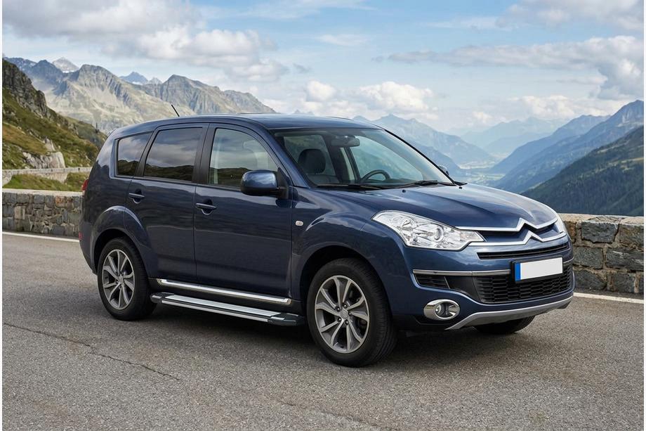 Citroen C-Crosser 2007–2013 Sidosteg Rainbow (2 st, aluminium) Image