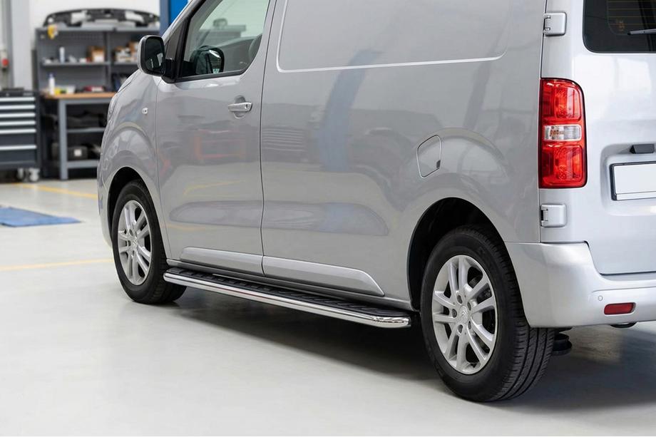 Fiat Scudo 2007–2015 Sidosteg Maydos V1 (2 st, aluminium ↗ rostfritt stål) Image