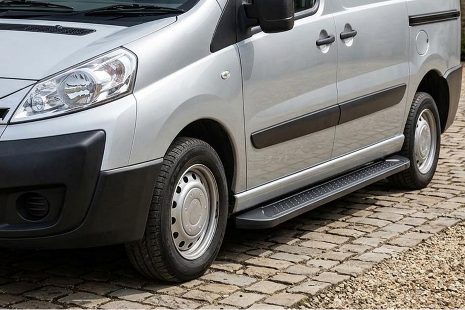 Peugeot Expert 2007–2016 Sidosteg Allmond Black (2 st, aluminium) Image