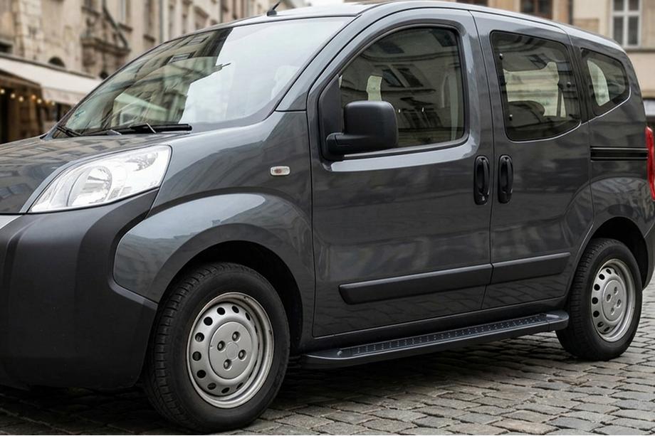 Citroen Nemo 2007–2017 Sidosteg Allmond Black (2 st, aluminium) Image