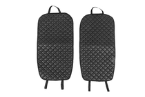 ECO sätesöverdrag för baksätet (set, svart med svart söm) foto 5