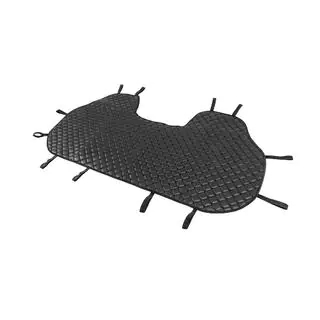 ECO sätesöverdrag för baksätet (set, svart med svart söm) foto 4