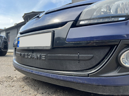 Renault Megane III 2009–2016 Vintertäckning för grill (2009-2013, nedre) Matt foto 4