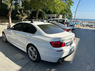 BMW 5-serien F10/F11 2010–2016 Takräcke (tvärbalkar) för originalfästpunkter Ecem V3 (2 st) Grå, 110 cm foto 7
