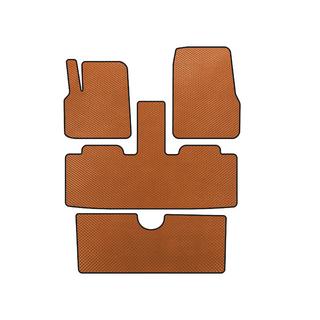 EVA-mattor (3 rader, 7-sits, orange)