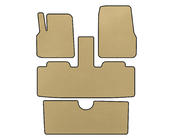 Renault Espace 2002–2014 EVA bilmattor (3 rader, 7-sits, beige) foto 1