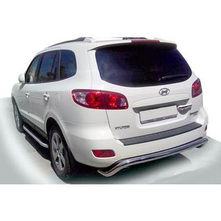 Bakre skyddsbåge AK007 (rostfritt) Hyundai Santa Fe 2 2006–2012