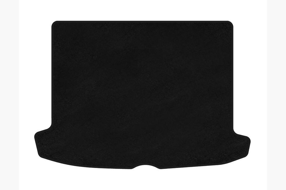 Renault Clio IV 2012–2019 Textil bagagerumsmatta Classic V2 (SW, Svart) Image