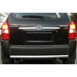Bakre skyddsbåge AK002 (rostfritt) Hyundai Tucson JM 2004– foto 3