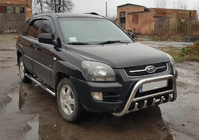 Kia Sportage 2004–2010 Frontbåge WT003 (rostfritt stål) foto 3